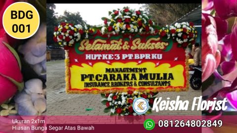 Contoh Papan Bunga , Toko Bunga Bandung. ZFK/Net