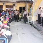 Peserta seleksi Administrasi Penerimaan Bintara Polri di Polres Pematangsiantar. Foto: Dok Polres)