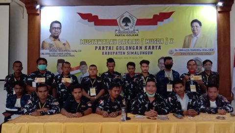 AMPI Deklarasi dukung pasangan Radiapoh Sinaga- Zonny Waldi Pasangan Bakal Calon Bupati dan Wakil Bupati Simalungun. (Tim)