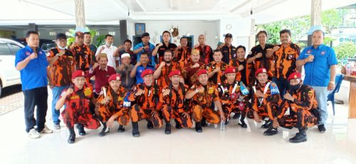 MPC Pemuda Pancasila, DPC Pujakesuma dan FSPTI - KSPSI Kabupaten Simalungun. (Foto: Pres Release)