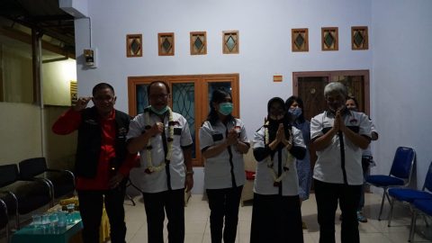Foto: Pendukung dan Pasangan Ir Asner Silalahi MT dan dr Susanti Dewayani (PASTI)/Tim