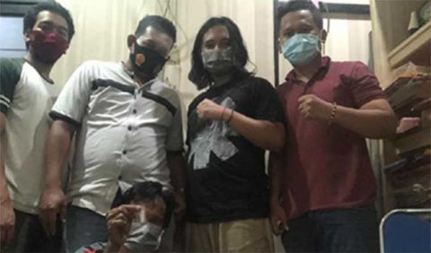 DF Pengedar Narkoba ditangkap Polsek Kepulauan Seribu. Foto: MSC