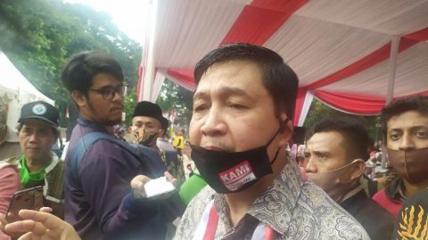 Ketua Komite Eksekutif KAMI Ahmad Yani (Foto: Luqman Nurhadi Arunanta/detikcom)