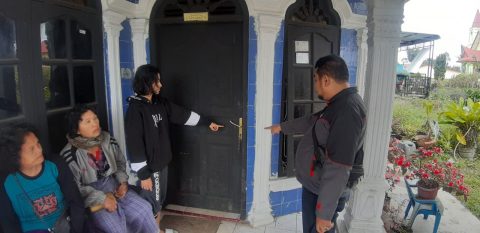 Rumah Korban pencurian, melapor ke Polres Simalungun. Foto: Dok. Humas Polres Simalungun.
