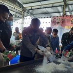 Pemusnahan barang bukti Narkotika di krematorium TPU Pondok Meja. Foto: Istimewa