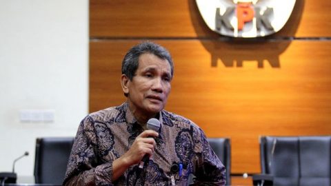 Deputi Bidang Pencegahan KPK, Pahala Nainggolan, saat memberikan keterangan pers di Ruang Konferensi Pers Gedung KPK, Jakarta, Rabu (05/2/2020). Foto: Nugroho Sejati/kumparan