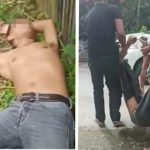 Tangkapan layar, Video viral Detik-detik polisi usai menembak terduga DPO Kasus Judi di Sumatera Barat. Foto: Red/Linktodays