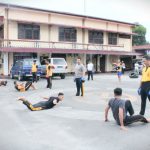Kapolres AKBP Boy Sutan Melakukan Latihan Bersama Anggota dan Pelatih. Kamis, (25/02/2021). Foto: Istimewa.