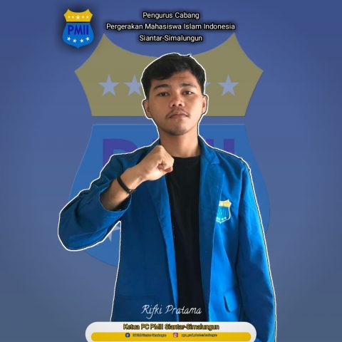 Ketua PC PMII Siantar - Simalungun, Rifki Pratama. Foto: Dok. Istimewa.