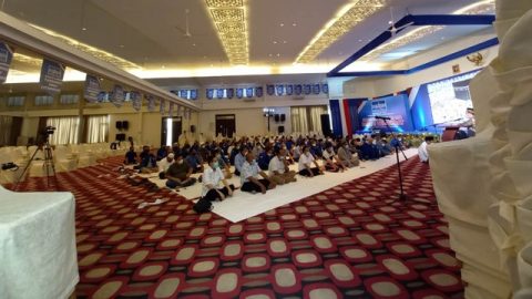 Suasana jelang KLB Partai Demokrat di The Hill, Kabupaten Deli Serdang, Sumatera Utara. Foto: Rahmat Utomo/kumparan