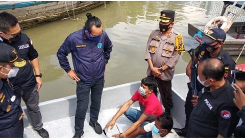 Foto: Tim gabungan gagalkan penyelundupan narkoba di Pantai Cermin, Sumut. (dok.istimewa)