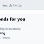 Kata Kunci Malang Trending di Twitter Pascagempa Foto: Dok. Twitter