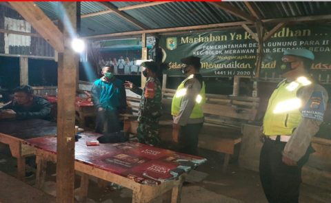 Polsek Dolok Merawan saat melakukan Patroli Rutin. Foto: Roy. Sabtu, (14/05/2021).