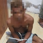 Salah seorang Pelaku Pencurian Ternak diamankan Polres Palu. Foto: mascipoldotco, Senin (10/05/2021).