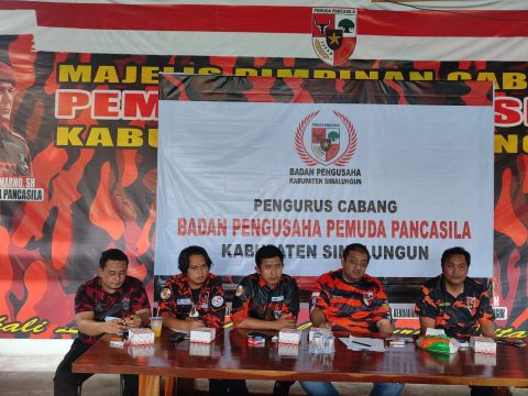 MPC PP Kabupaten Simalungun saat membentuk Pengurus Cabang BPPP Simalungun pada, Selasa, (08/06/2021) yang lalu. Foto: Dok. Istimewa.