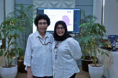 Dewan Pengawas KPK Albertina Ho (Kiri) dan Wakil Ketua KPK Lili Pintauli Siregar (Kanan). Foto: Dok. Humas KPK