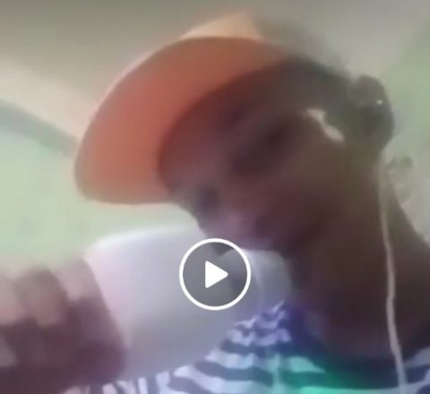 Tangkapan Layar Video Viral, salah seorang Tahanan Lapas Kelas IIA Pematangsiantar sedang Karaokean. Foto: Redaksi.