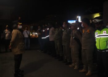 Rajia Rutin di Tempat Hiburan Malam yang dilakukan Polres Pematang Siantar. Foto: Dok. Humas Polres Pematang Siantar.