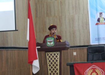 Edis Galingging, selaku Ketua Presidium PMKRI Cabang Pematangsiantar Periode 2021-2022. Foto: Dok. Edis