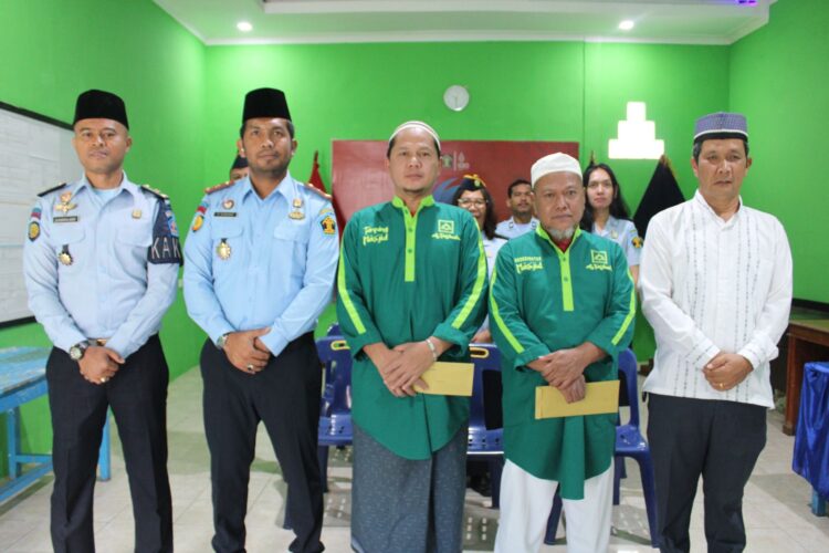 Penyerahan Remisi Lebaran Kepada WBP. Foto: Lapas Siborongborong.