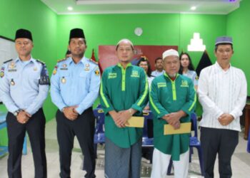 Penyerahan Remisi Lebaran Kepada WBP. Foto: Lapas Siborongborong.