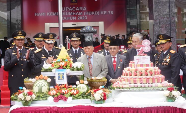 Perayaan Hari Jadi Kemenkumham. Foto: Istimewa.