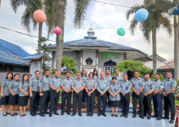 Foto Bersama Tim Diryantah dan Lapas Tebing Tinggi. Foto: Lapas Tebing Tinggi.