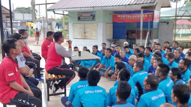 Inovasi Ruang Cerita bersama Warga Binaan Pemasyarakatan (WBP) Lapas Kelas IIA Pematang Siantar. Foto: Dok. Lapas Pematang Siantar.