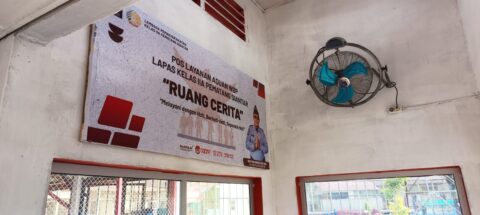 Launching Ruang Ceritan di Lapas Kelas IIA Pematang Siantar. Foto: Dok. Lapas Pematang Siantar.