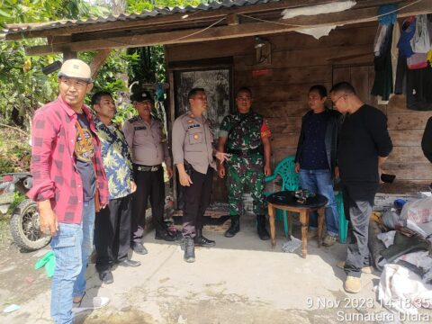 Lokasi Oliver Sinaga saat dilakukan penggerebekan oleh Kapolsek Parapat dan Team beberapa hari yang lalu (09/11/2023). Foto: Dok. Istimewa.