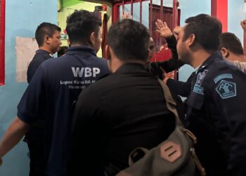 Lapas Narkotika Kelas IIA Pematang Siantar saat melakukan Razia. Foto: Istimewa.