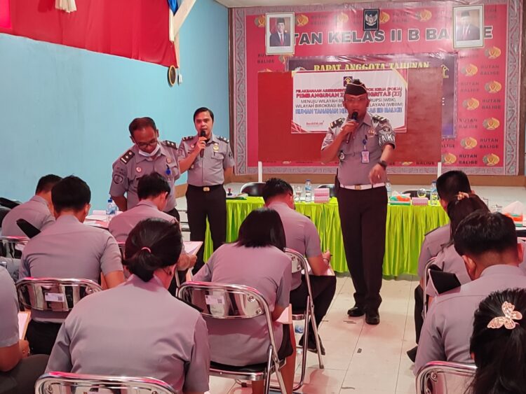 Persiapan Tim Pokja Rutan Balige. Foto: Dok. Istimewa.