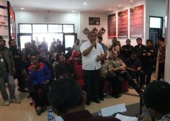 Konferensi Pers Kanwil Kemenkumham Sumatera Utara. Foto: Istimewa.