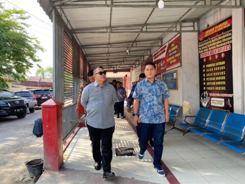Kunjungan Staf Ahli Menteri Hukum dan HAM ke Lapas Lubuk Pakam. Foto: Istimewa.